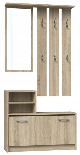 GAR SONOMA Garderoba 85 x 180 x 24 cm hrast sonoma