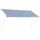 Tenda za balkon i terasu 200 x 200 cm plave nijanse