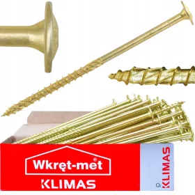 Metal-Mix klimas vijci za drvo 8 x 180 mm 50 kom.