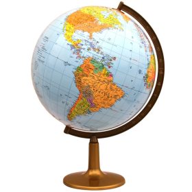  Globus 420 mm POLITIČKI + zastave + vremenske zone