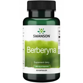 Swanson Berberin 400 mg, 60 kapsula - Prirodni Alkaloid