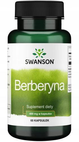 Swanson Berberin 400 mg, 60 kapsula - Prirodni Alkaloid