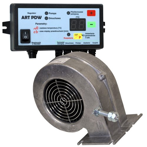 Regulator za peći i kotlove + Set aluminijskih puhača