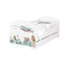  OSKAR BABY BOO krevet 140X70 madrac + LADICA dezeni