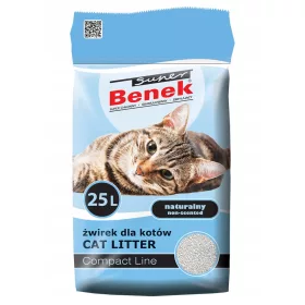Super Benek Bentonitni Posip za Mačke 25L