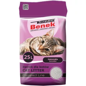 Bentonitni posip Super Benek Compact Lavanda 25 l
