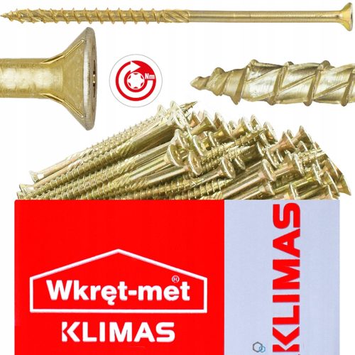 KMWHT Cieselski Vijci s konusnom glavom 6x100 mm 100 komada