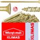 Stolarski vijci za drvo KMWHT 6x140 mm 100 kom.
