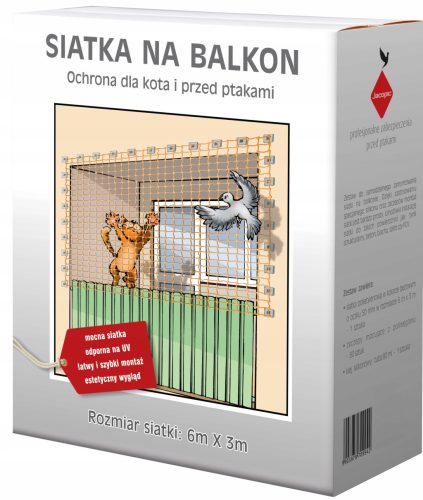 Jacopic zaštitna mreža 6 m x 3 m bež boje