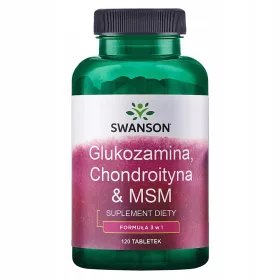   Glukozamin, Hondroitin & MSM - 120 tableta za zdravlje zglobova