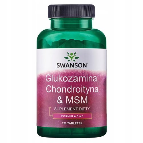 Glukozamin, Hondroitin & MSM - 120 tableta za zdravlje zglobova