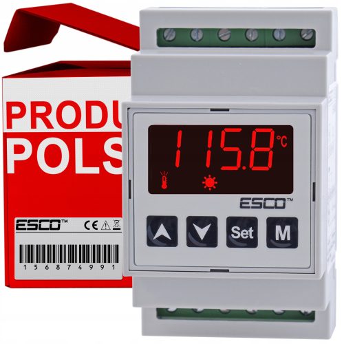 Kontroler temperature ESCO ES10D za DIN TH-35 šinu