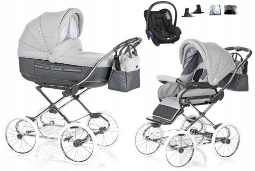 ROAN MARITA PRESTIGE 3U1 DJEČJA KOLICA CYBEX ATON 5 GRATIS