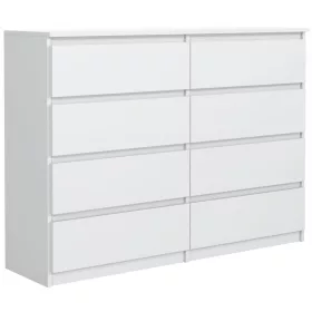  Komoda Meble Masztalerz POLA 120 x 39 x 101 cm mat bijela