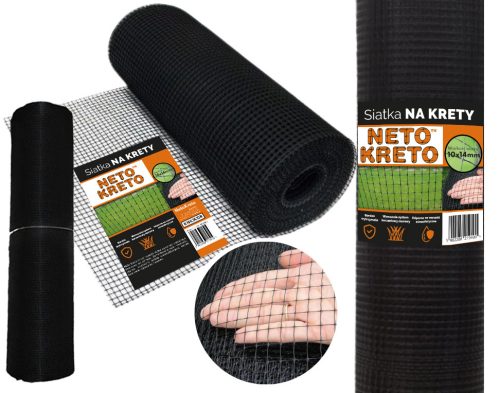 Neto Kreto - Plastična Mreža za Krtice 1,5x50m