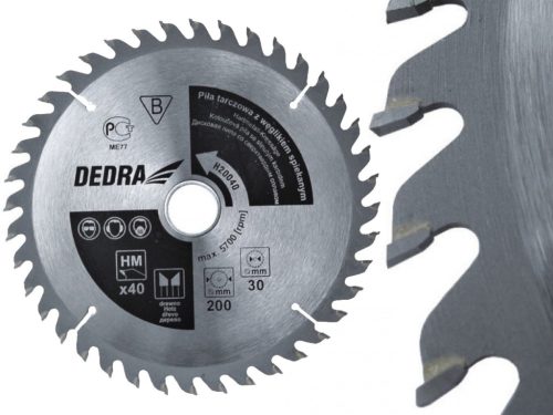 Dedra H25560 kružna pila za drvo 255x60x30 mm