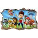 PAW PATROL 3D XXL+ Naljepnice i Plakati za Dekoraciju Dječje Sobe