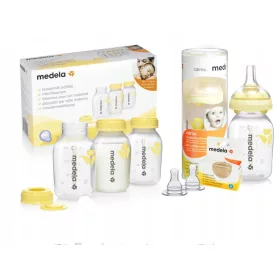   Medela Set za hranjenje Calma 150 ml + Butelke 3x150 ml + 2x Smoczek S