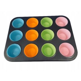 Brunbeste silikonski kalup za muffine 35 cm