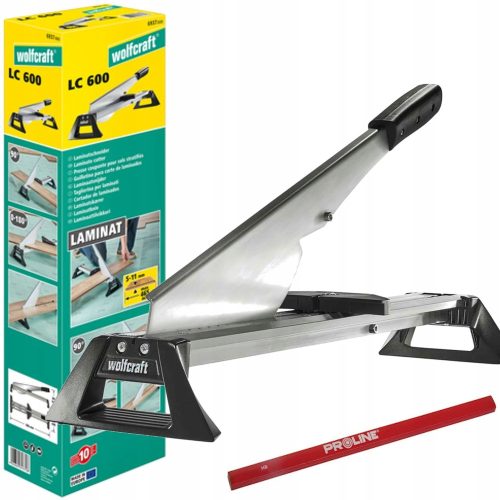 Wolfcraft LC 600 Gilotina za rezanje laminiranih panela + stolarska olovka

WOLFCRAFT LC 600 Gilotina za rezanje laminiranih panela je idealan alat za precizno rezanje gotovo svih vrsta laminiranih pa