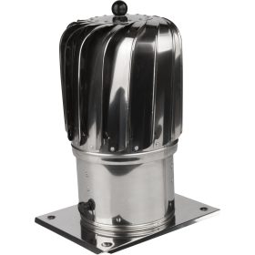 KWAS rotirajuća uzdužna kapa za dimnjak s POD FI150