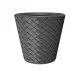  Prosperplast saksija 60 cm x 60 x 59 cm promjer 60 cm plastične nijanse sive i srebrne