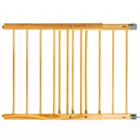   Sigurnosna vrata i ograda za stepenice eBramka.pl s vijčanim pričvršćivačima, u nijansama smeđe i bež Sigurnosna vrata i ograda za stepenice eBramka.pl pružaju 