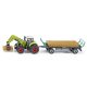 Siku Claas Traktor sa grabiljkom i prikolicom 1:50
