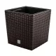  Prosperplast lonac za cvijeće 22 cm x 22 x 22,8 cm promjer 22,3 cm plastične nijanse smeđe i bež boje