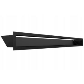Luft ventilacijska rešetka Kratki Luft 45S 90x1000 mm crna