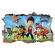Paw Patrol zidna naljepnica za zid 47x77 cm, višebojna