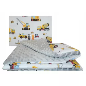  Minky deka 100x135 + jastuk PREDŠKOLAC