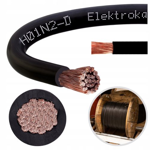 Elektrokabel Kabel za zavarivanje ONS / H01N2-D miedziany 100V 25mm²