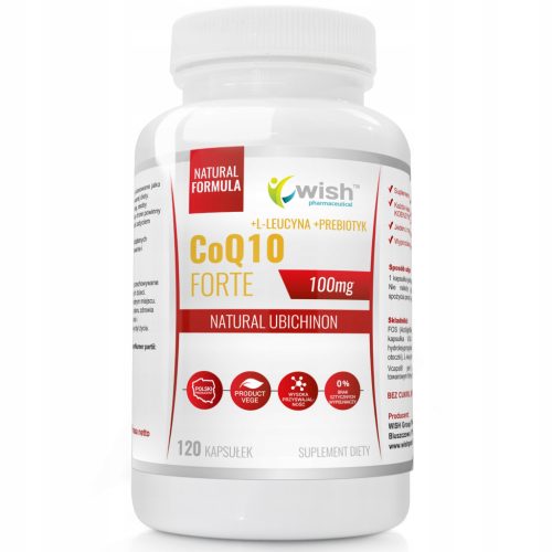 Koenzim Q10 Forte 100mg s L-Leucinom i Prebiotikom - 120 Kapsula