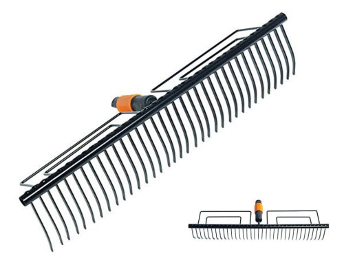 Fiskars Premium Metalne Grablje za Travu 57 x 17,5 cm