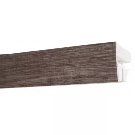 Dvostruka PVC stropna letvica 160 cm + POKROV u boji