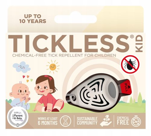  Ultrazvučna zaštita od krpelja TickLess Kid bež