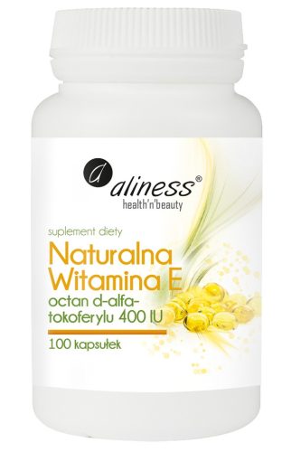 Kapsule Prirodnog Vitamina E - 400 IU, Pakiranje od 100 komada za Mlados