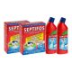 SEPTIFOS Aktivator za septičku jamu 2,4kg + 2x Žel za WC 2u1