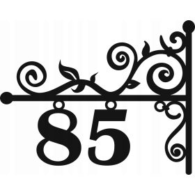 Kućni broj Merlin-Aluszyld 46 x 46 cm