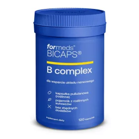   BICAPS B COMPLEX - Kompleks Vitamina B u Kapsulama, Prirodni Sastojci, 120 Kapsula