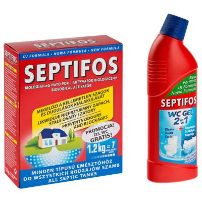 Septifos Biološki Aktivator za Septičke Jame 1,2 kg