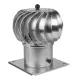 ROTIRAJUĆI POKLOPAC DIMNJAKA SFERIČNI PROMJER 250 mm ALUMINIJ / POCINKANI