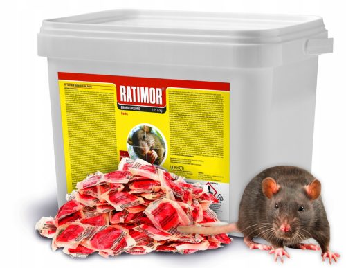 Mamac za miševe i štakore - RATIMOR bromadiolonska pasta 3 kg