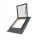 FAKRO WGI 46x75 krovni otvor s RAL 7022 prirubnicom SIVA