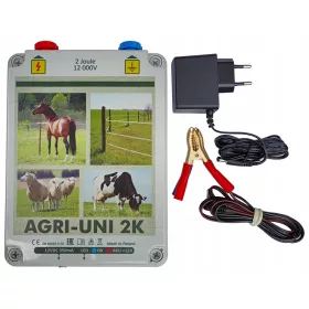 Elektrozaštitnik za stoku AGRI UNI2K – 2,0J/1,3J