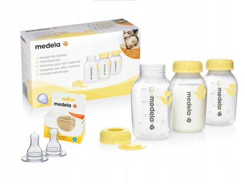 Medela Set bočica za dojenje Calma 3x150 ml + 2x S duda