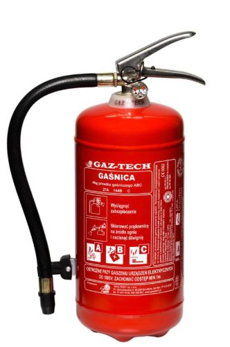 Vatrogasni aparat GP-4x ABC za gašenje požara na prah 4 kg