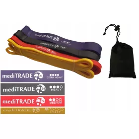 mediTRADE24 traka za vježbanje 3-39 kg 4 kom.