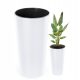  Lamela saksija 30 cm x 30 x 57 cm promjer 30 cm plastična bijela